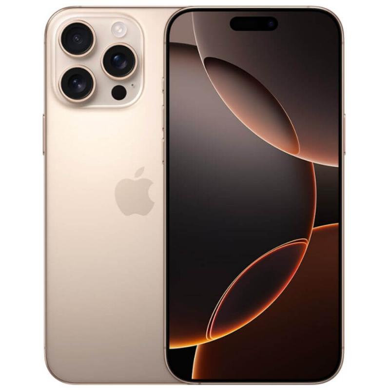 iPhone 16 Pro沙漠金色全身照